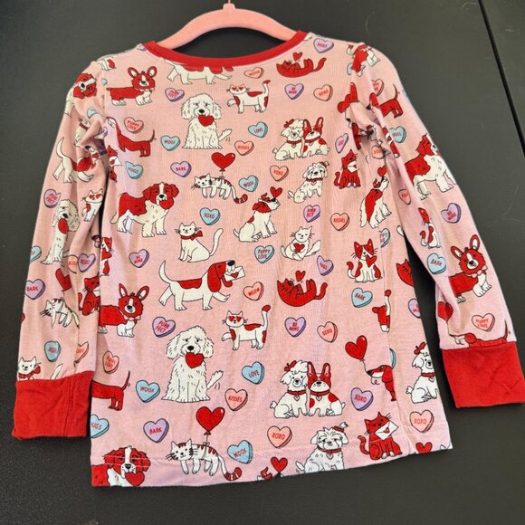Little Sleepies Dog and Cat Furever Valentines Day PJs PLAY/FAIR Condition - Picture 6 of 6